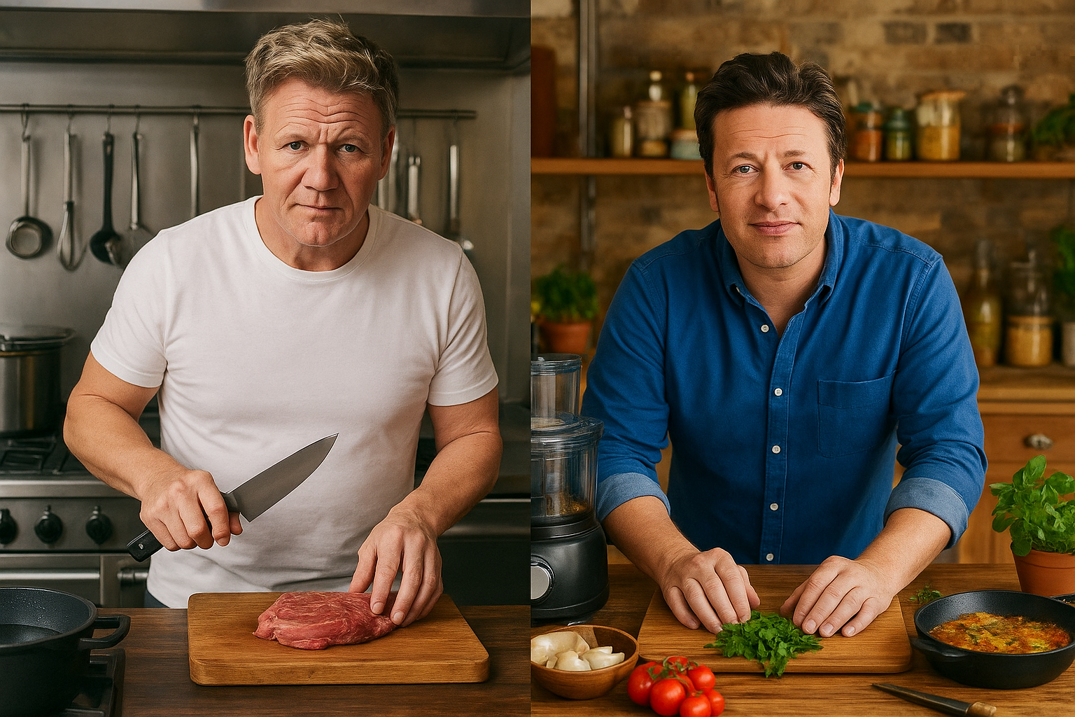Inside the Kitchens of Gordon Ramsay and Jamie Oliver: The Real Tools Behind the Magic