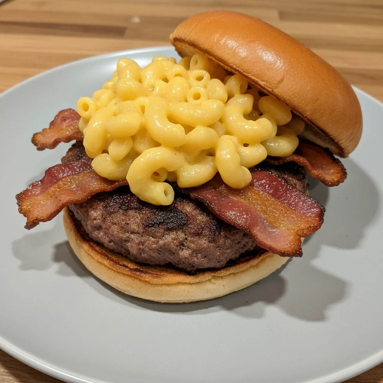Bacon Mac 'n' Cheese Burger