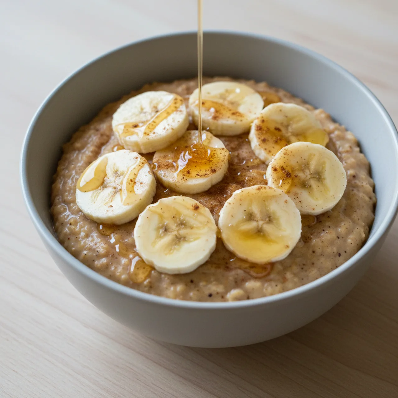 Banana Bread Protein Porridge
