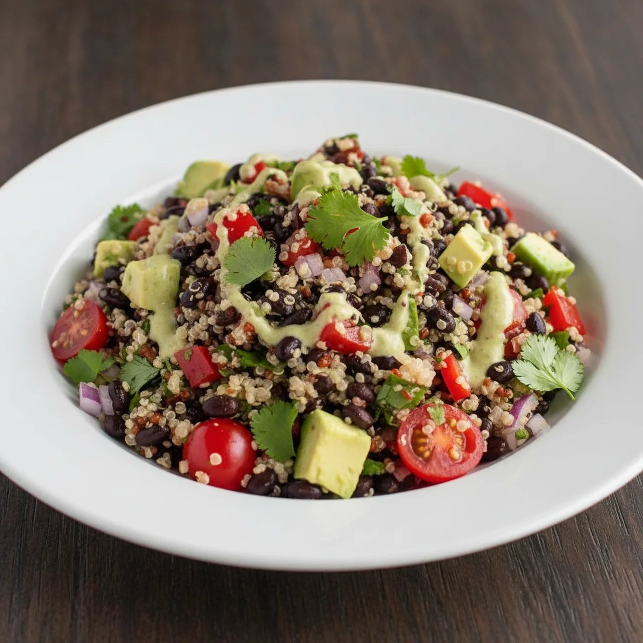 Black Bean Quinoa Salad