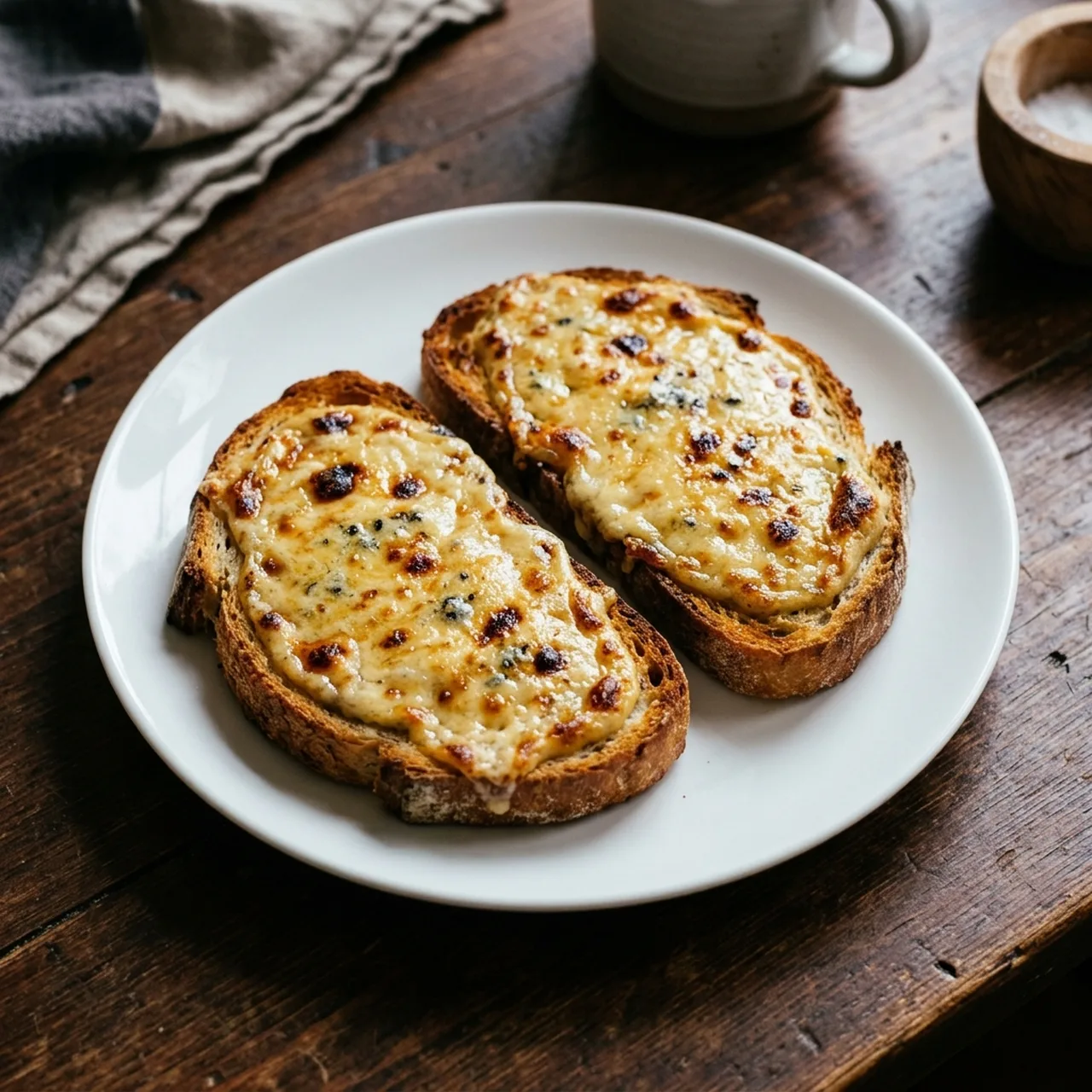 Blue Cheese Welsh Rarebit