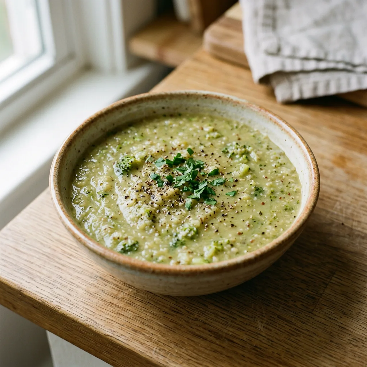 Broccoli Quinoa Soup