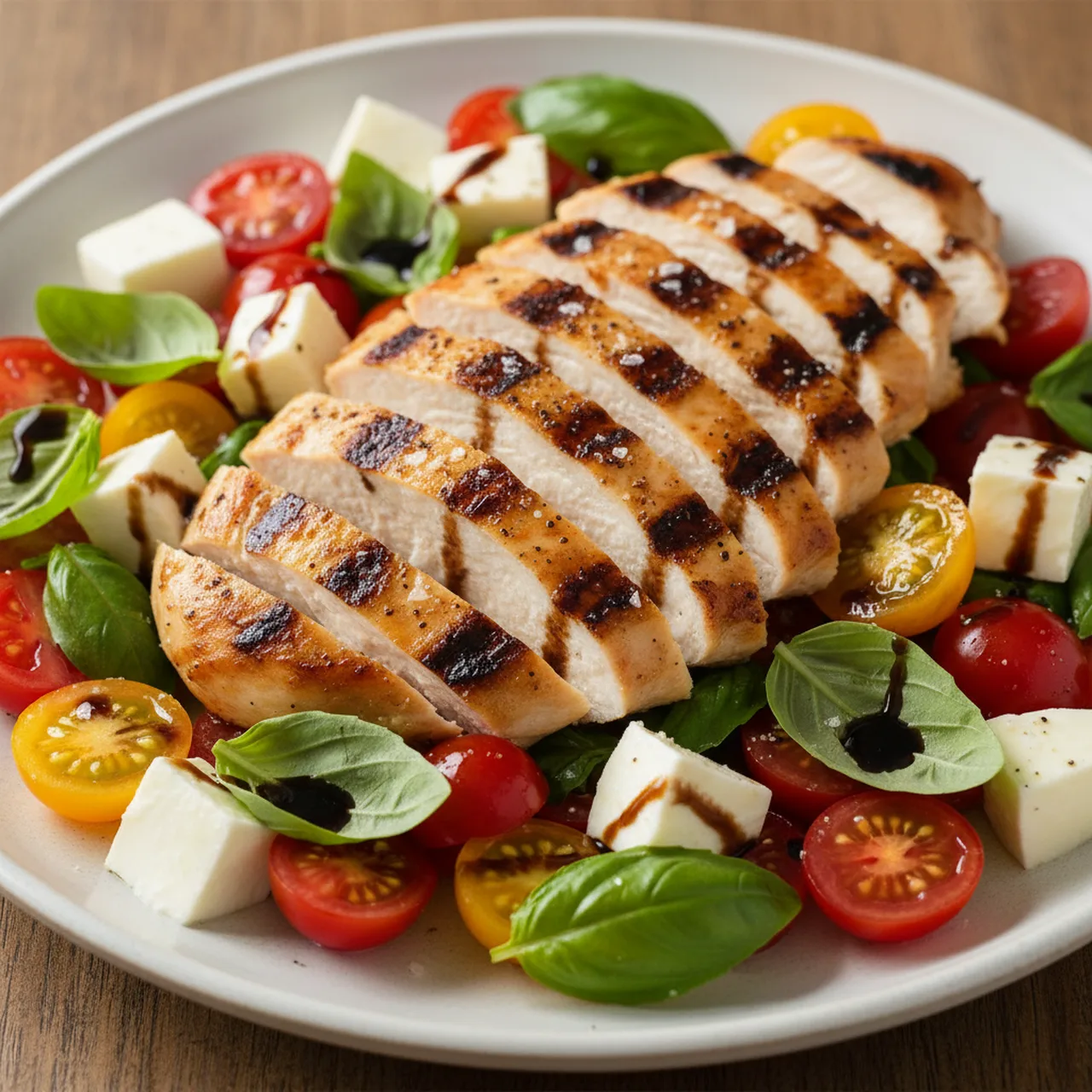 Caprese Chicken Salad