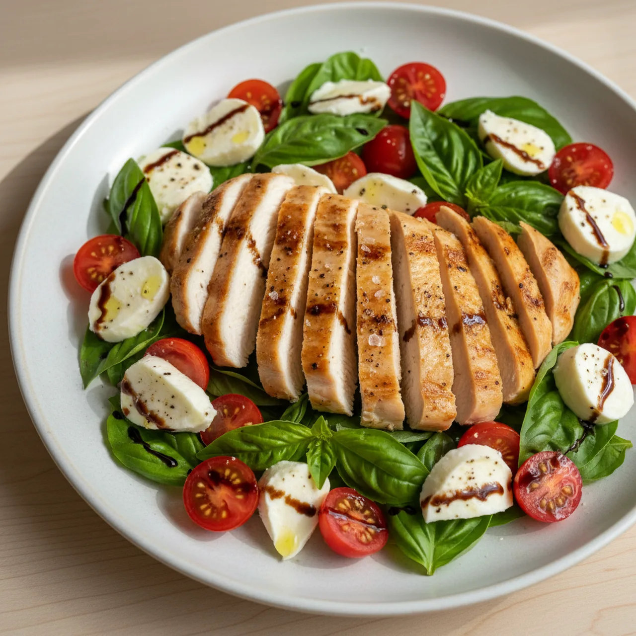 Caprese Chicken Salad