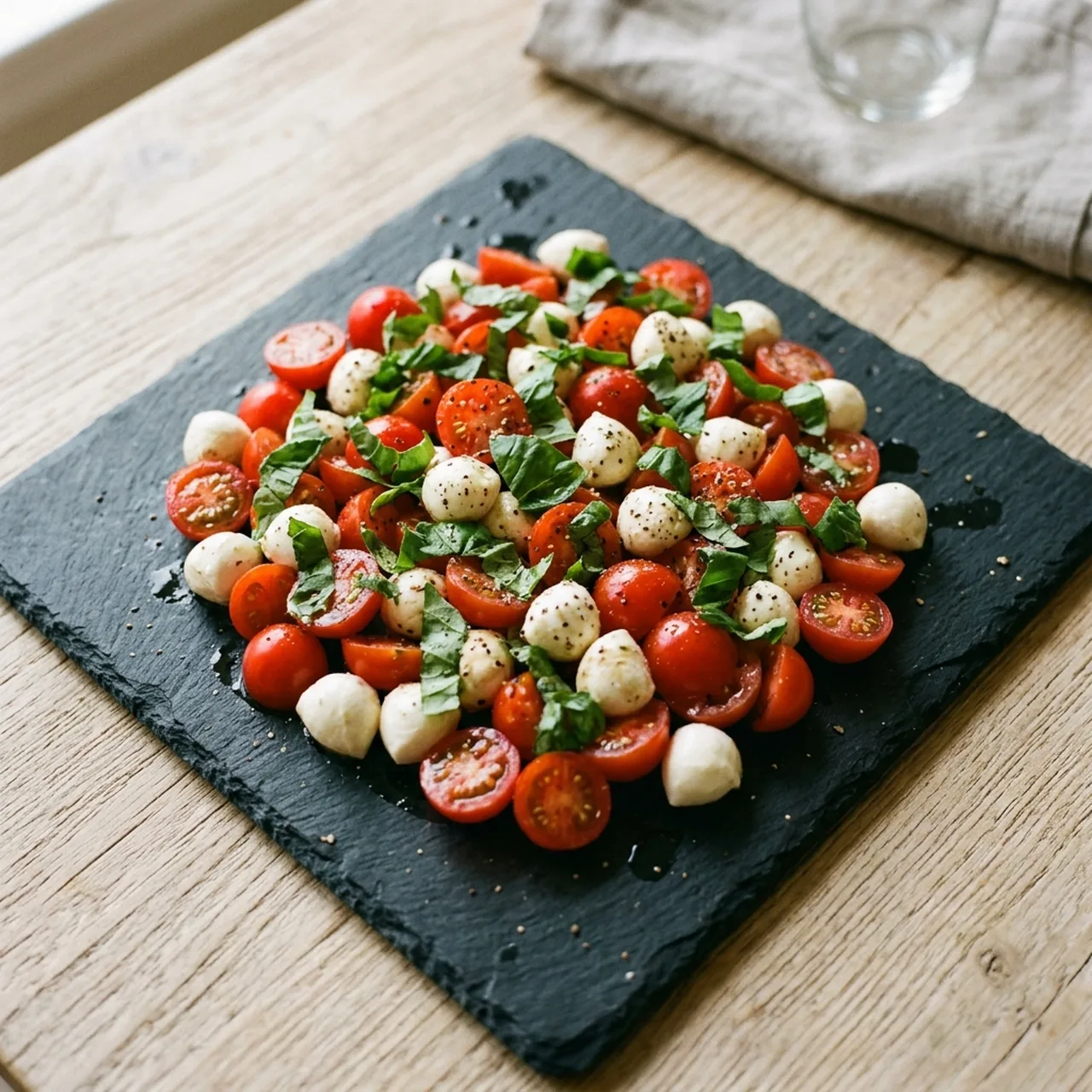 Cherry Tomato and Mozzarella Salad