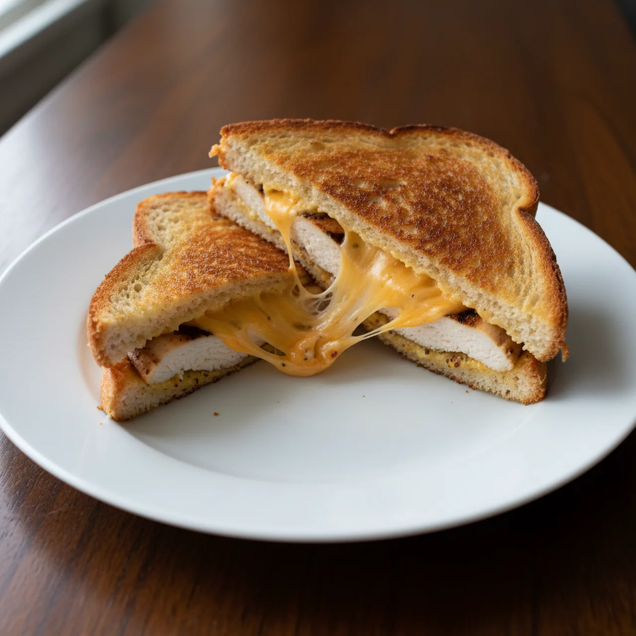 Chicken Grilled Cheese Sandwich
