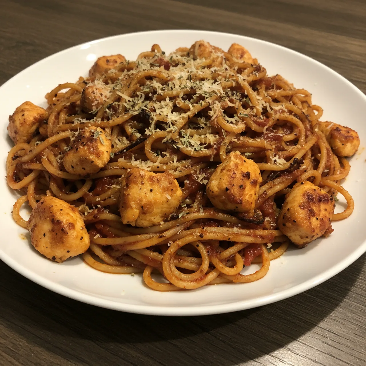 Chicken Spaghetti All'assassina