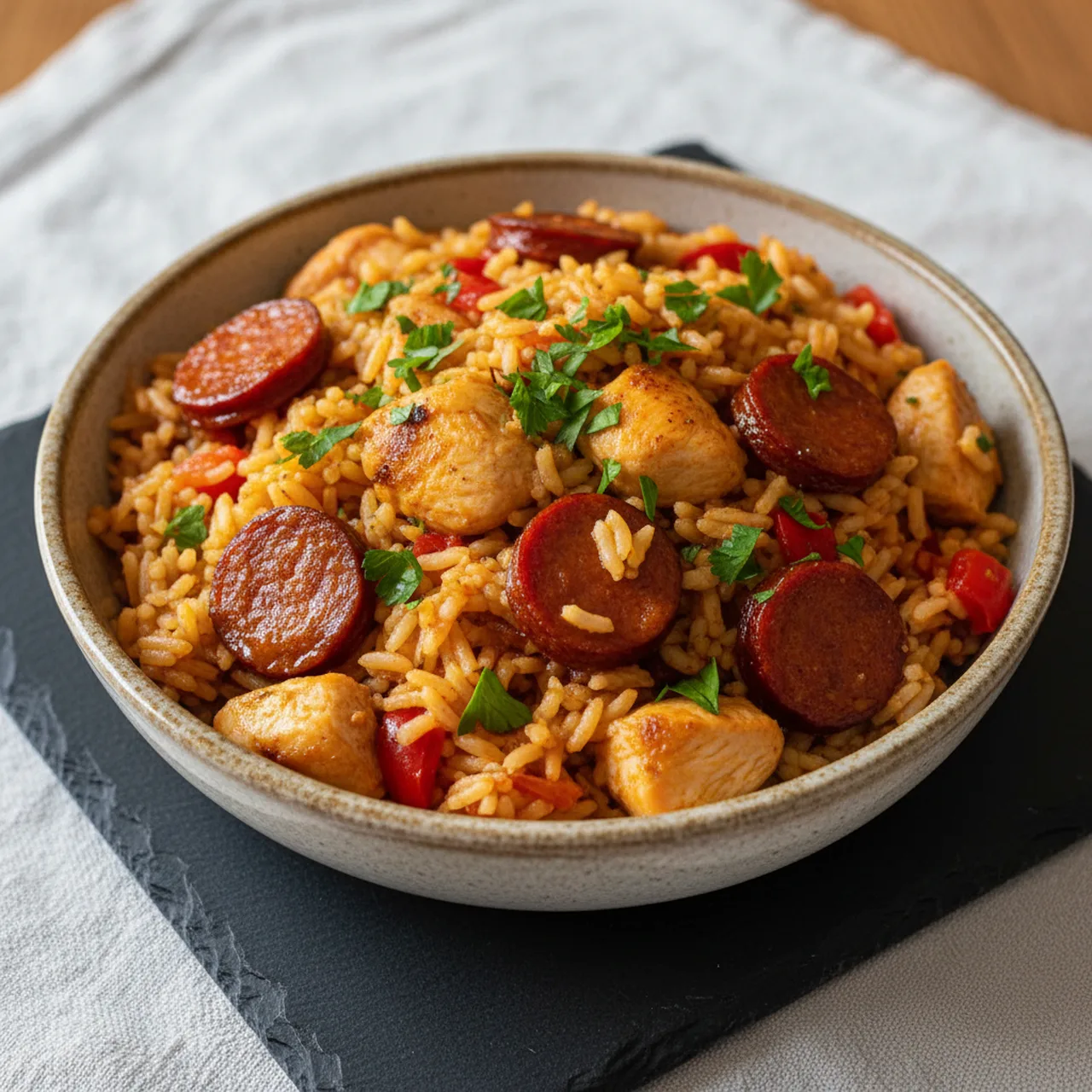 Chicken and Chorizo Jambalaya