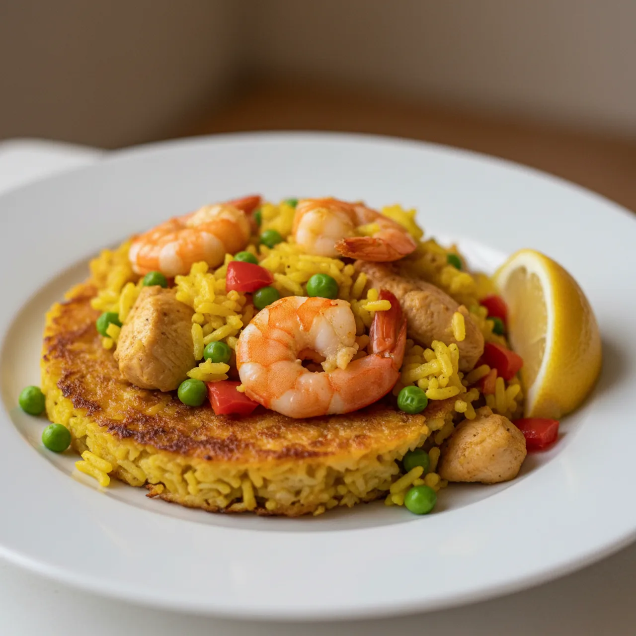 Chicken and Prawn Paella