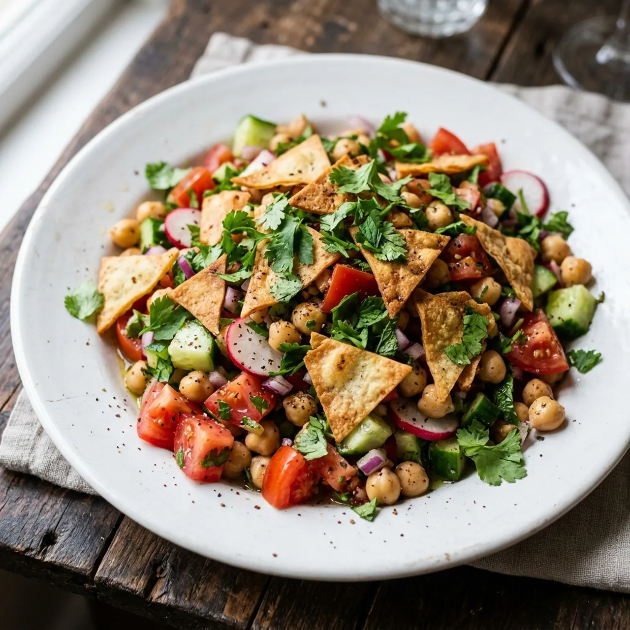 Chickpea Fattoush