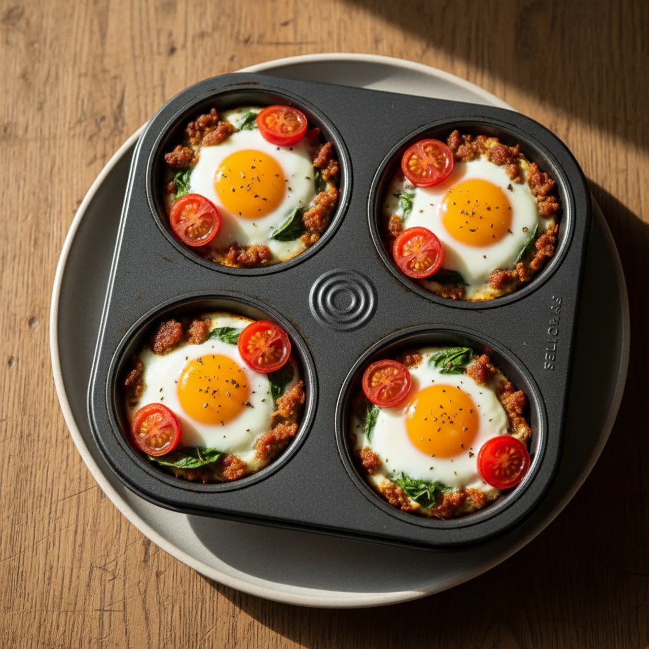 Chorizo and Egg Breakfast Cups