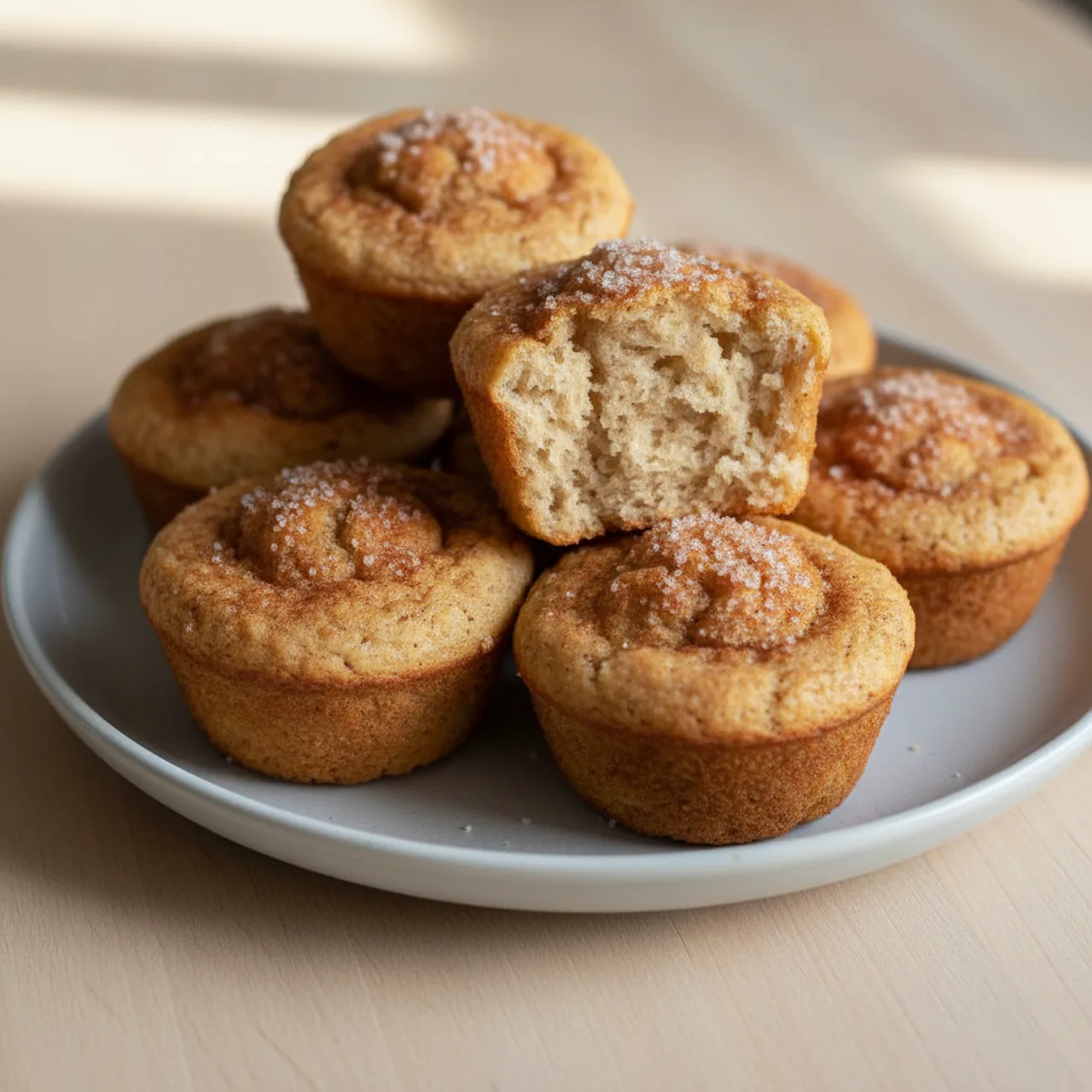 Cinnamon Sugar French Toast Muffins