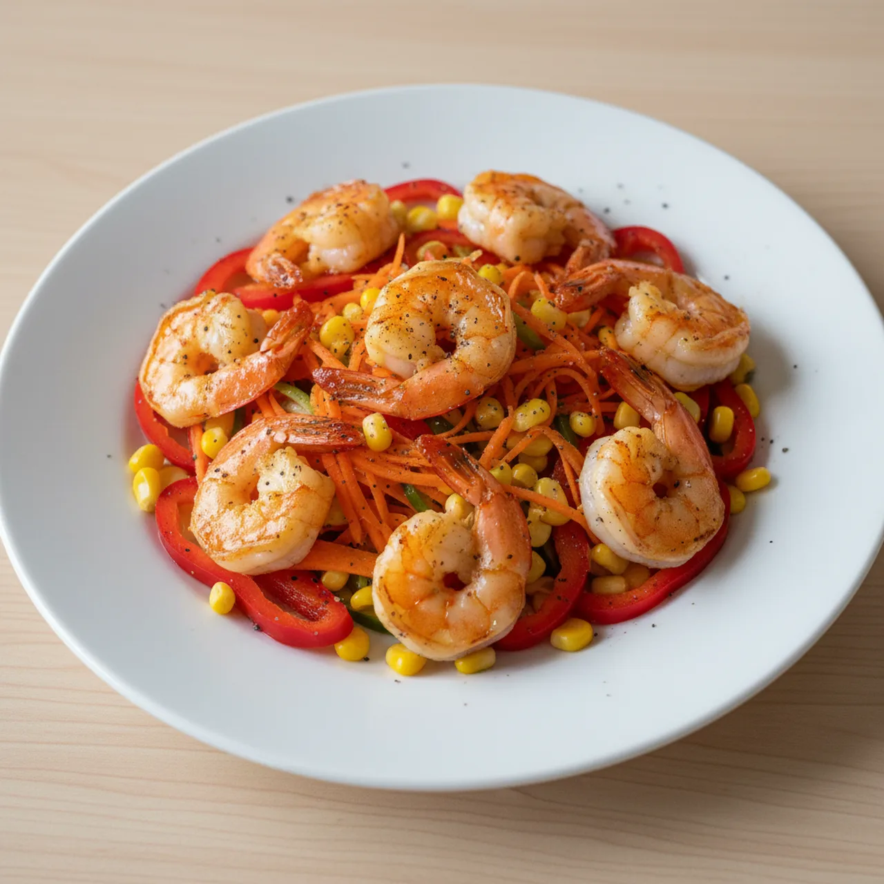 Citrus Prawn Delight Salad