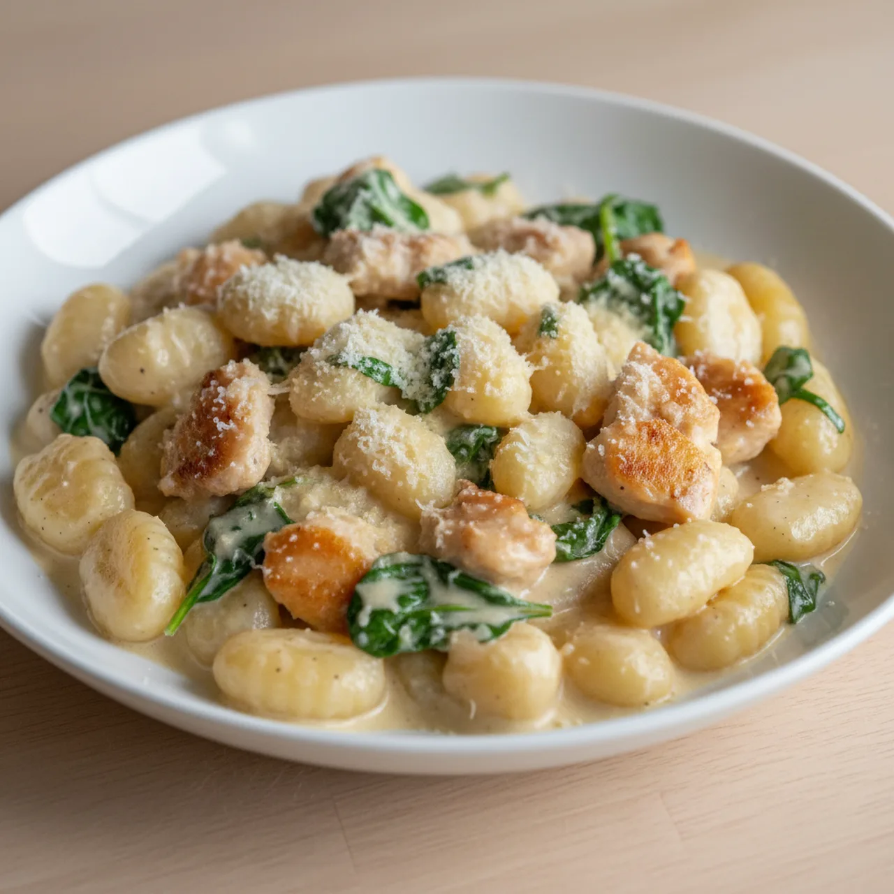 Creamy Chicken and Gnocchi
