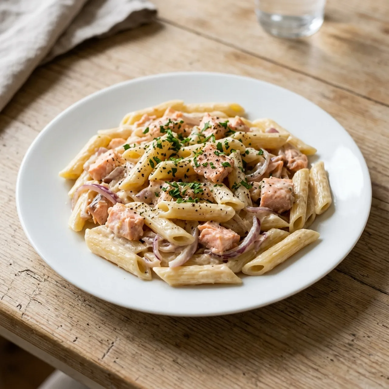 Creamy Salmon Pasta