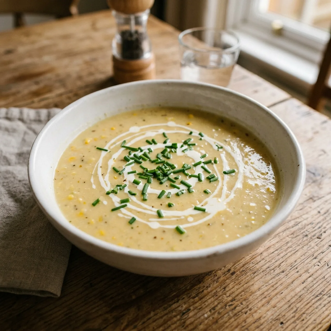 Creamy Sweetcorn Soup
