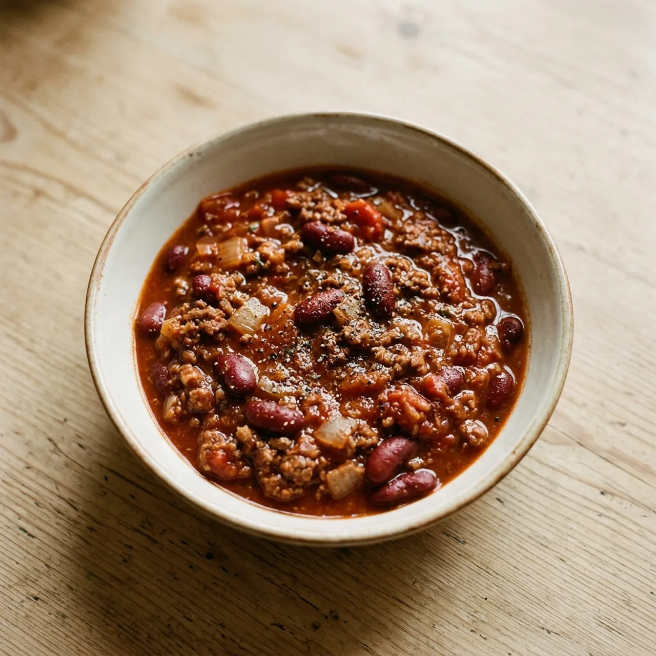 Easy Slow Cooker Chilli