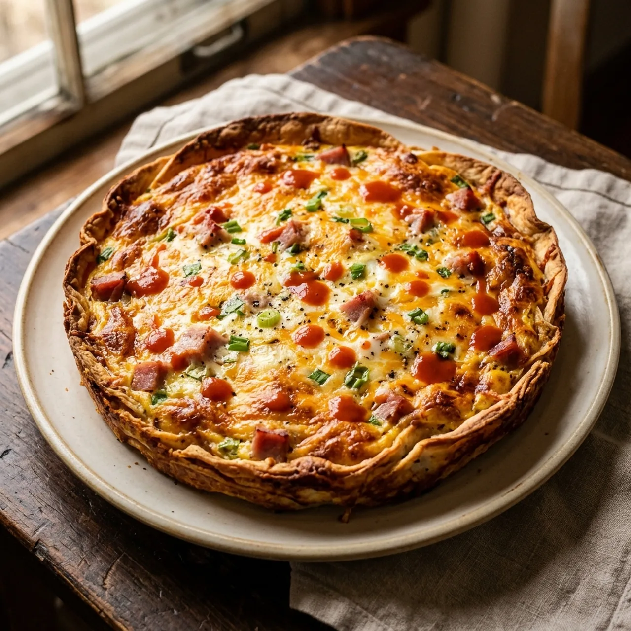 Egg Tortilla Pie