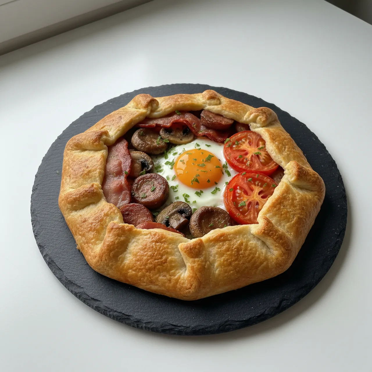 Full English Breakfast Galette