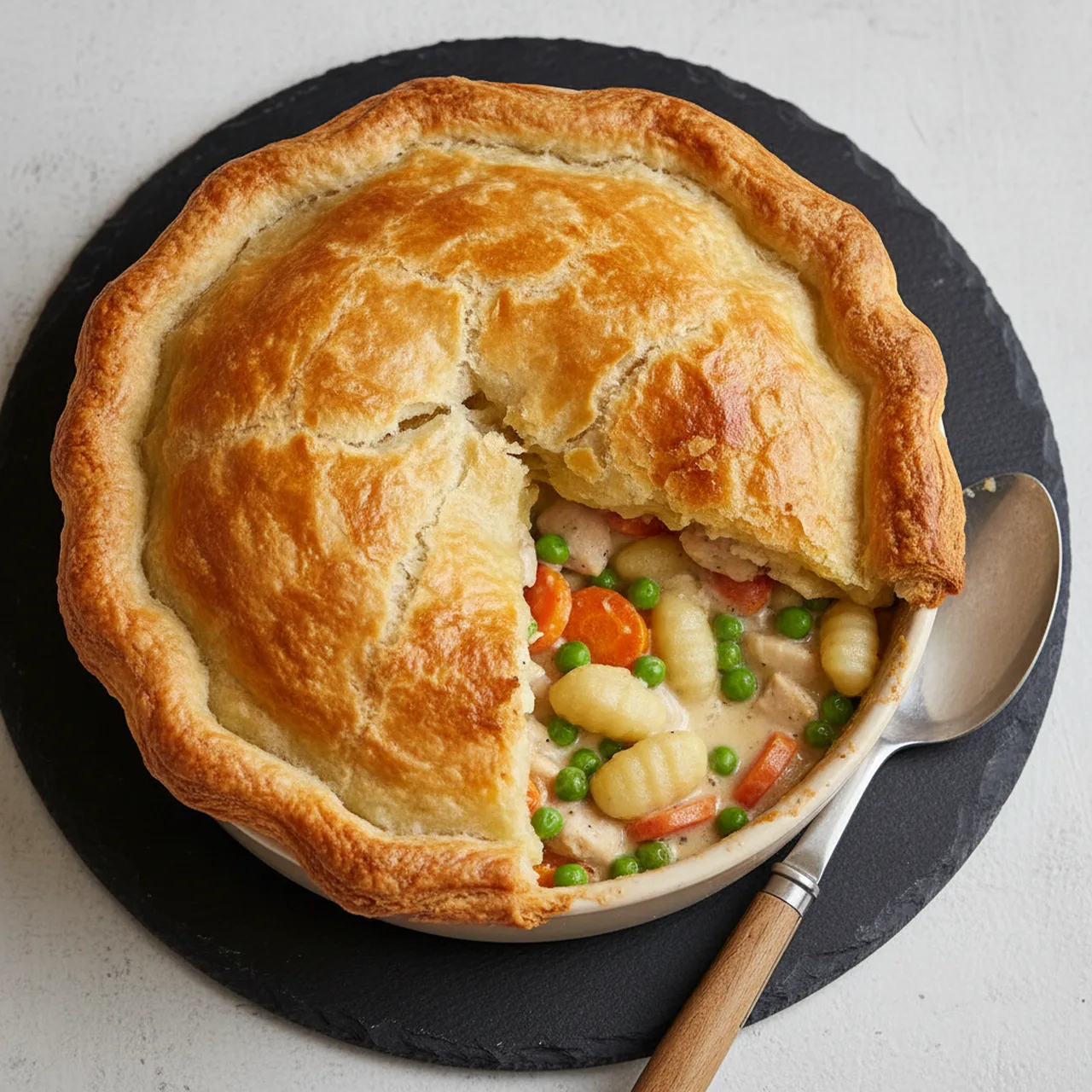 Gnocchi Chicken Pot Pie