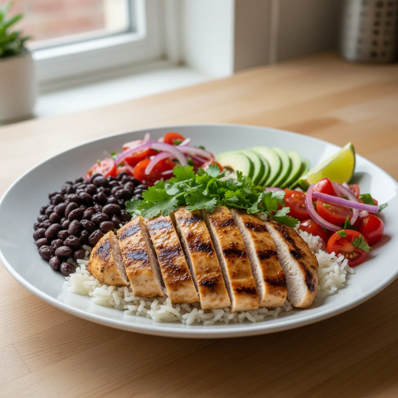 Grilled Chicken Burrito Bowl