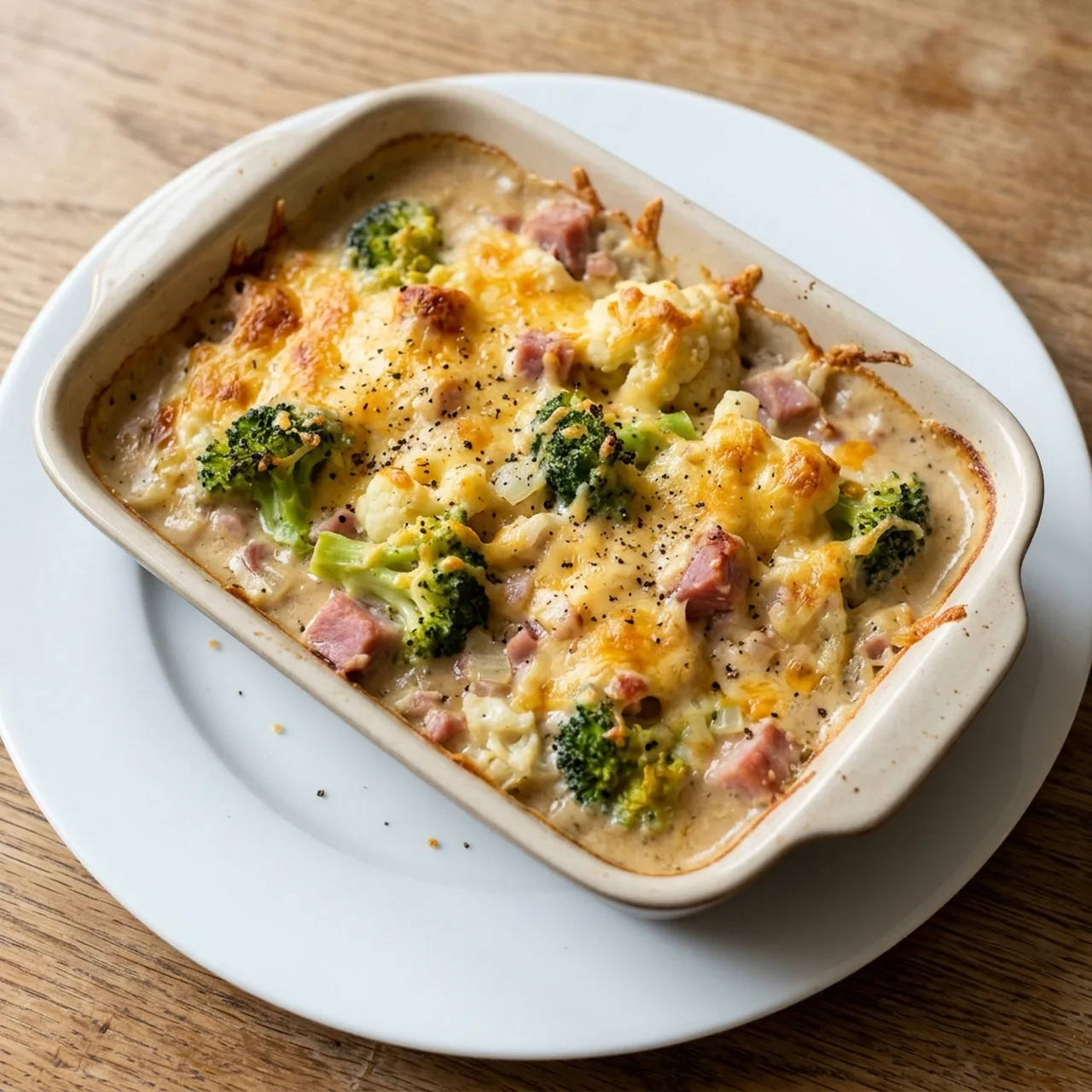 Ham and Vegetable Bake