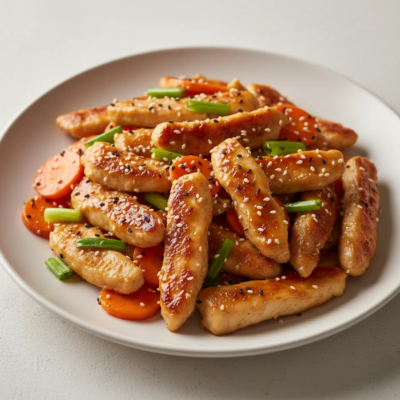 Honey Garlic Chicken Stir-Fry