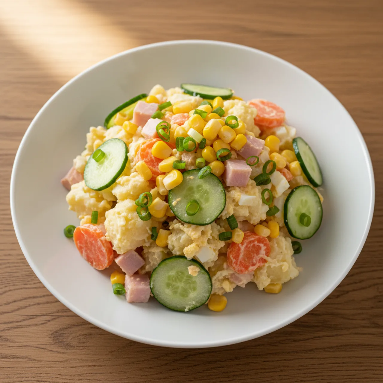 Japanese Style Creamy Potato Salad
