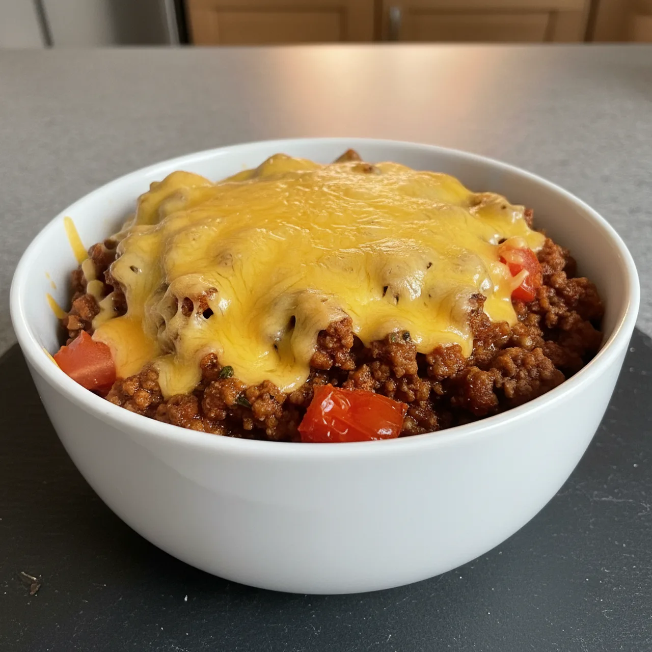 Keto Chilli Beef Bowl