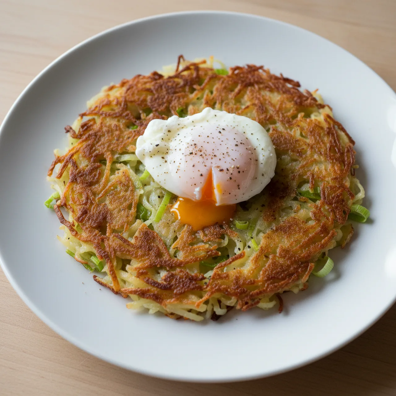 Leek and Potato Rosti
