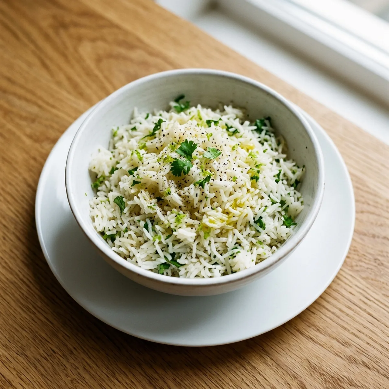 Lime and Coriander Rice