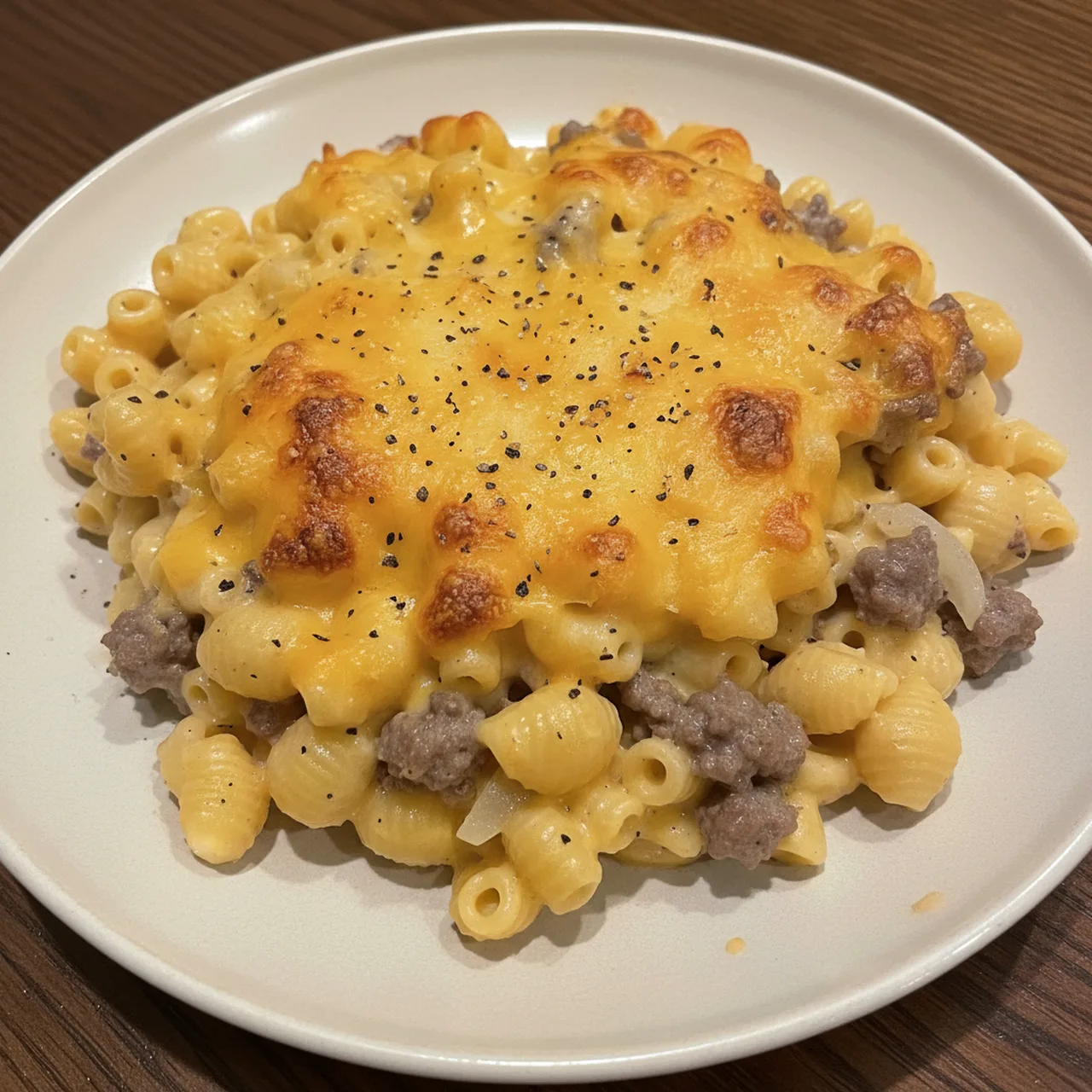 Meaty Mac and Cheese