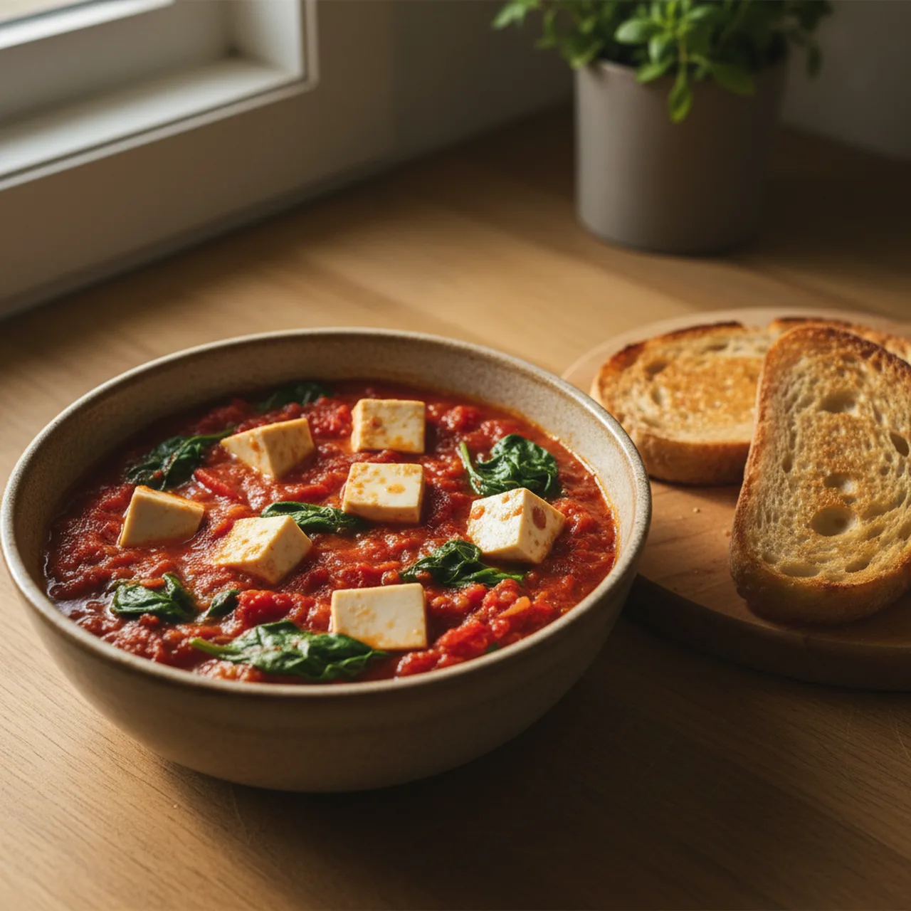 Mediterranean Shakshuka-Inspired Breakfast Stew