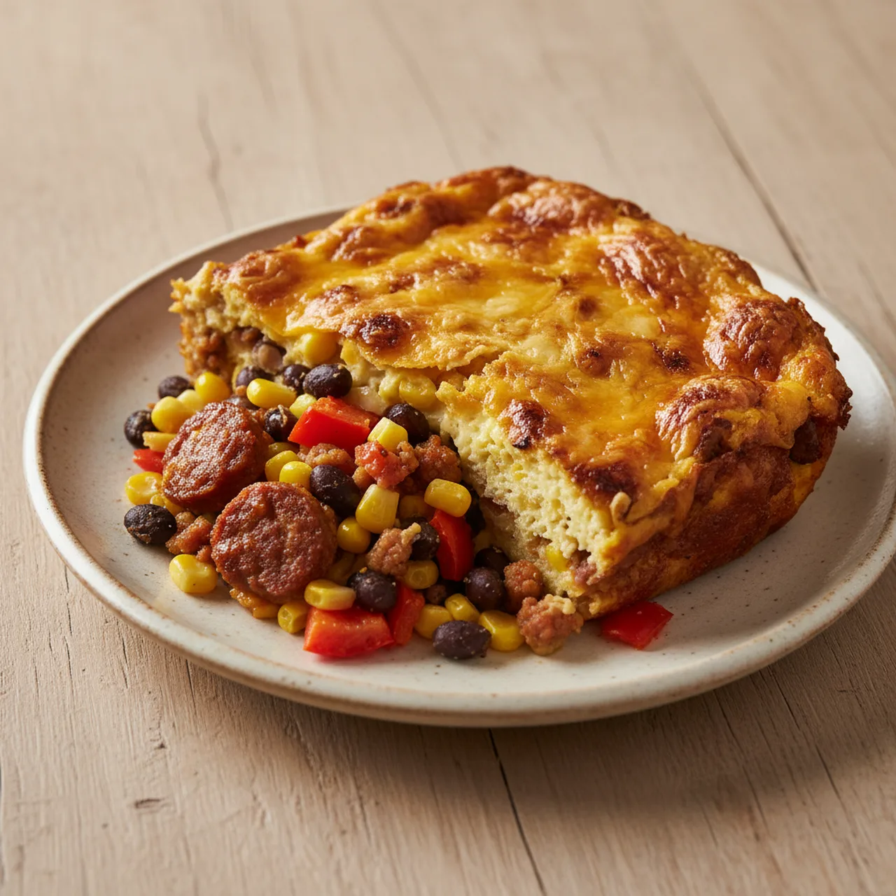 Mexican Baked Egg Casserole