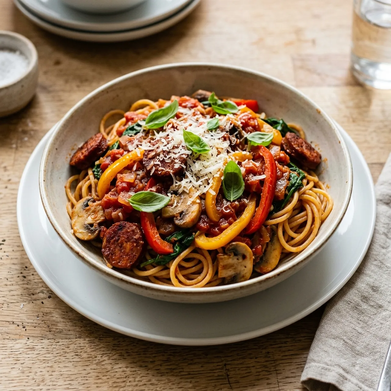 One-pot Easy Chorizo Pasta