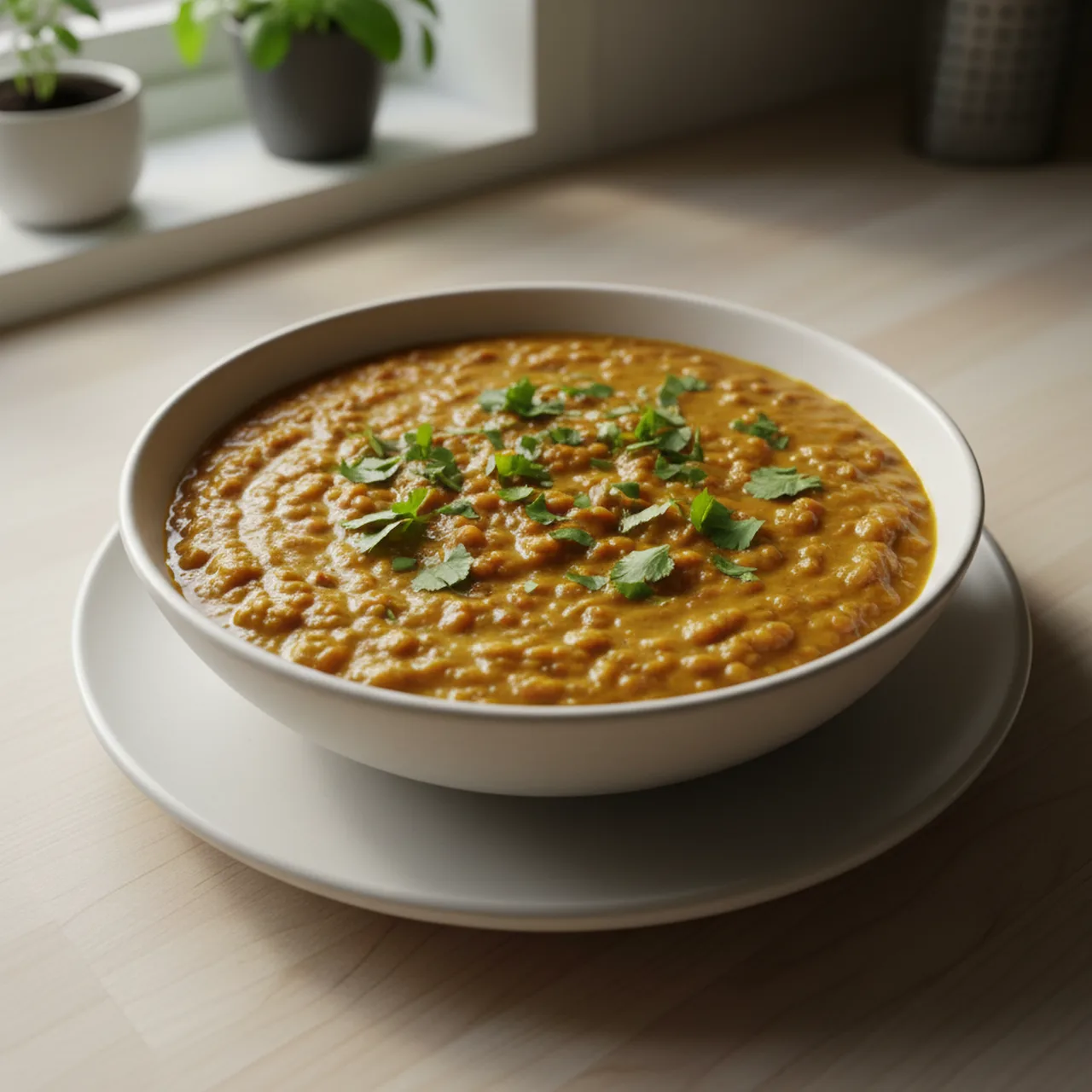 One Pot Vegan Red Lentil Dal