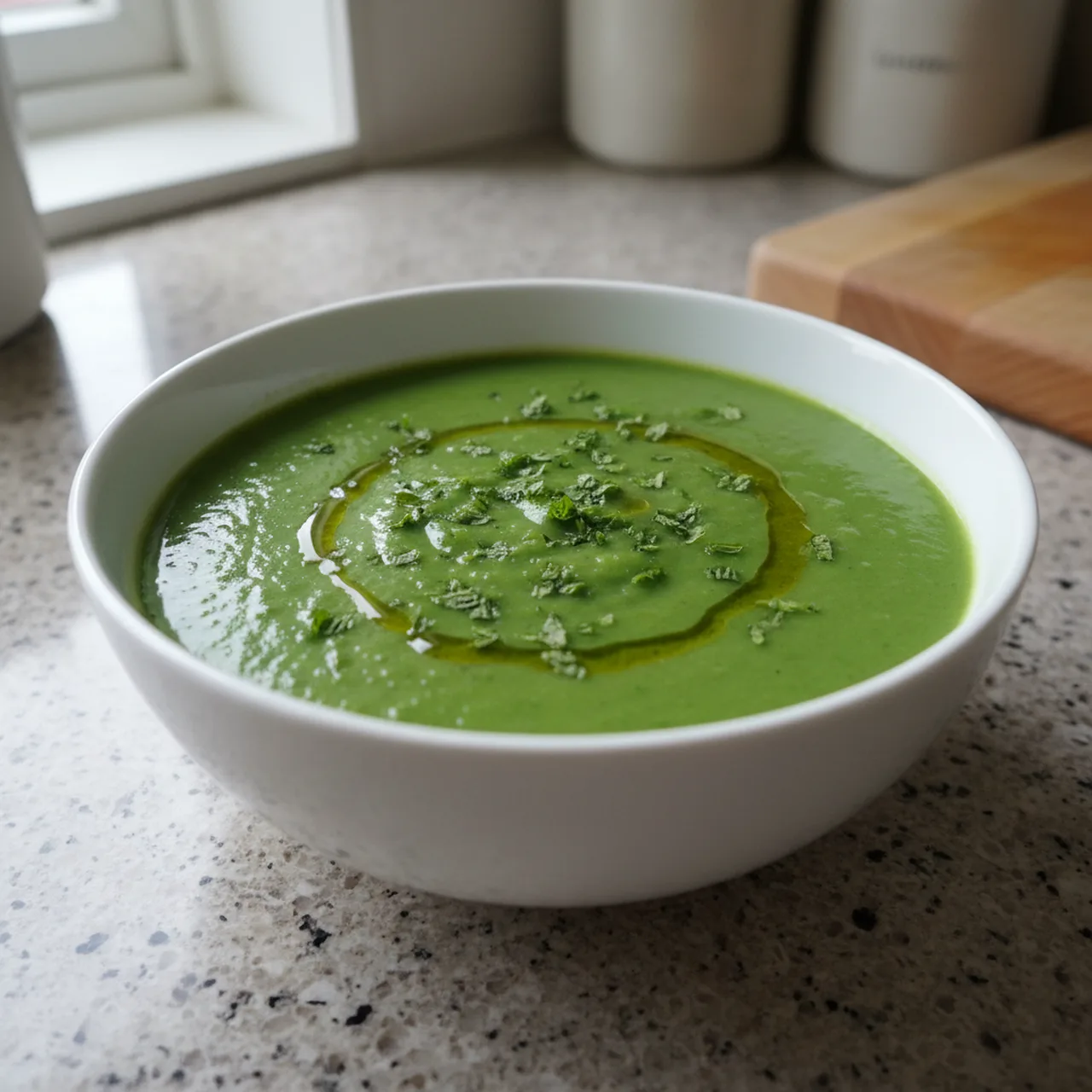 Pea and Mint Soup