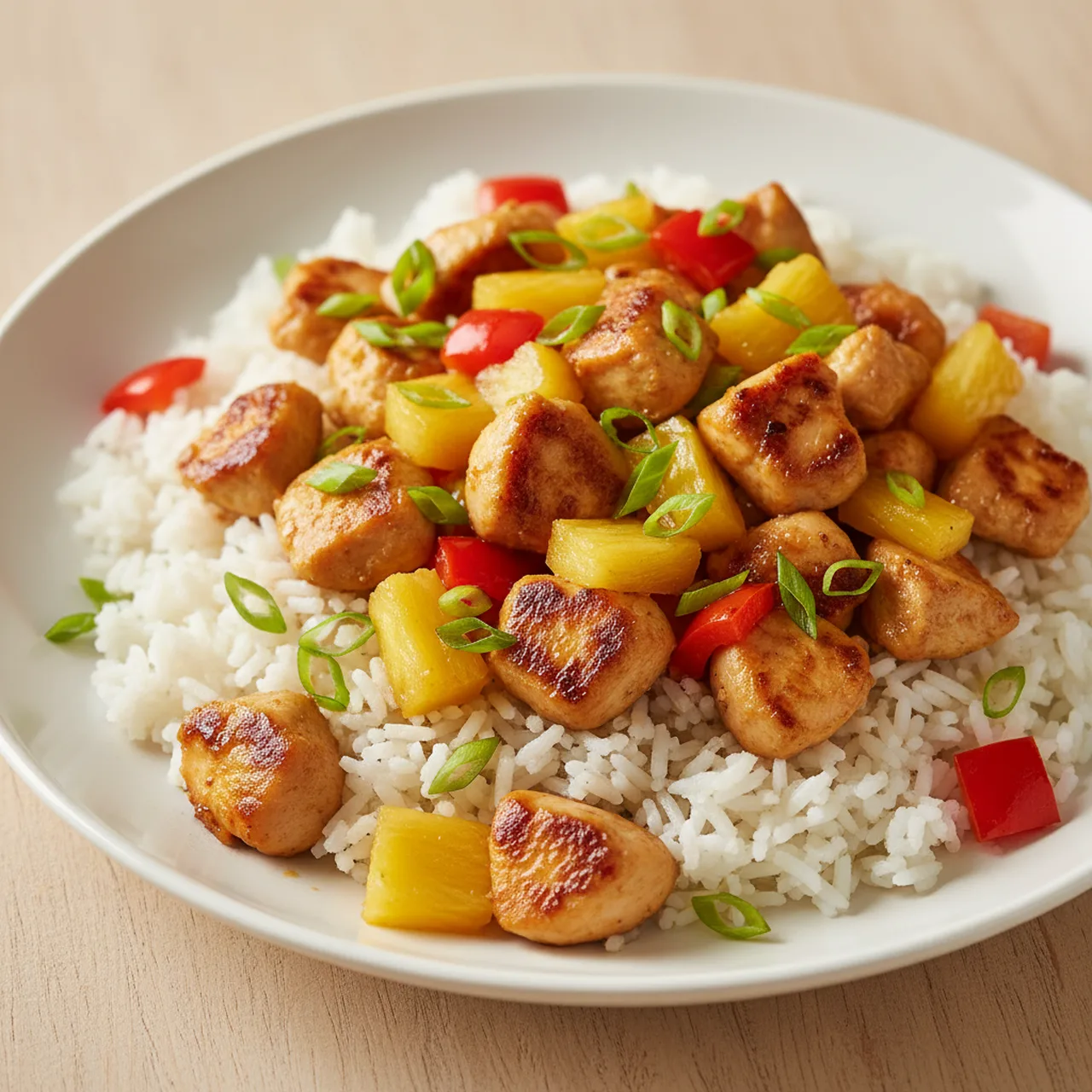 Pineapple Chicken and Rice