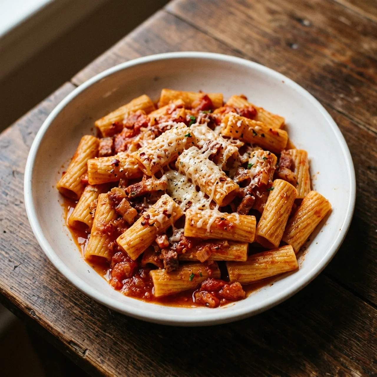 Rigatoni all’Amatriciana