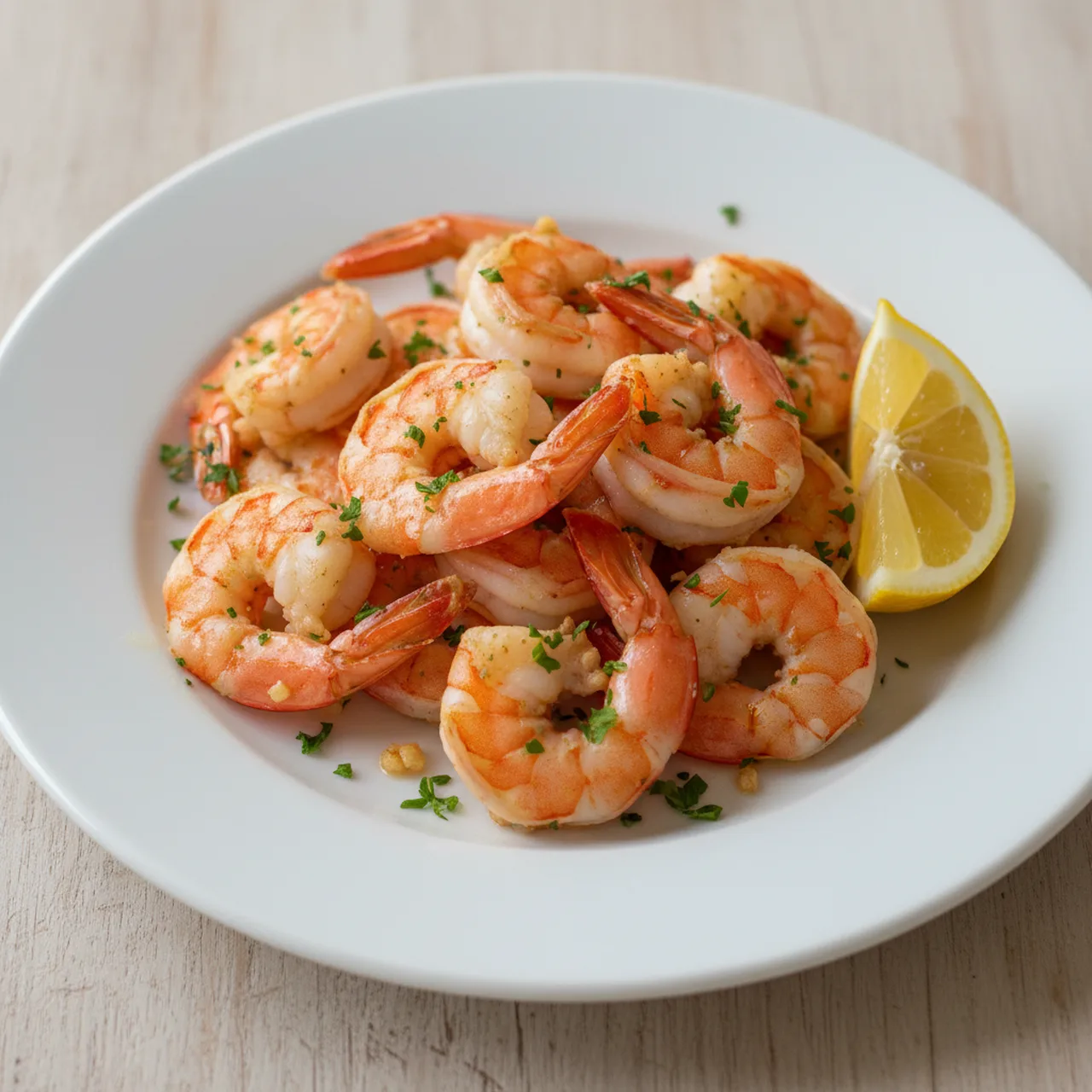 Sauted Garlic Shrimp