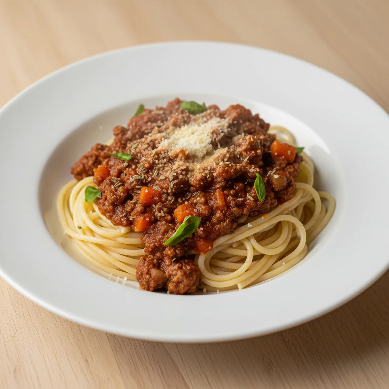 Simple Spaghetti Bolognese