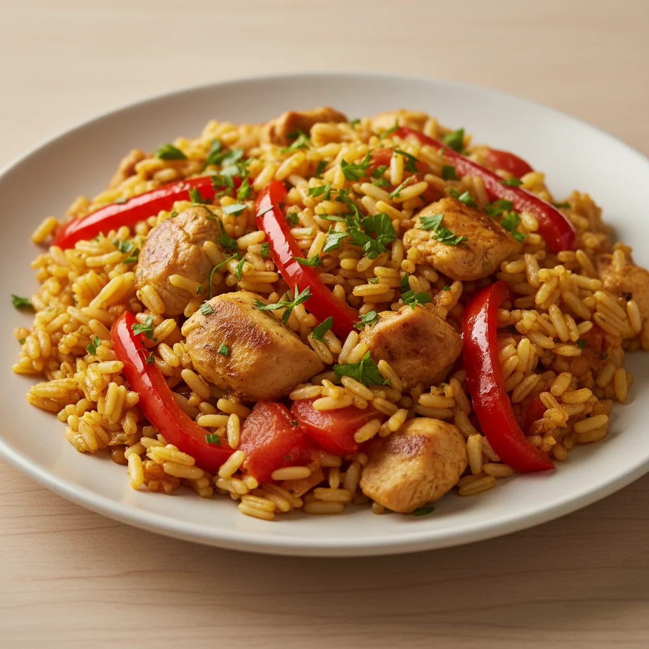 Spanish Chicken and Rice