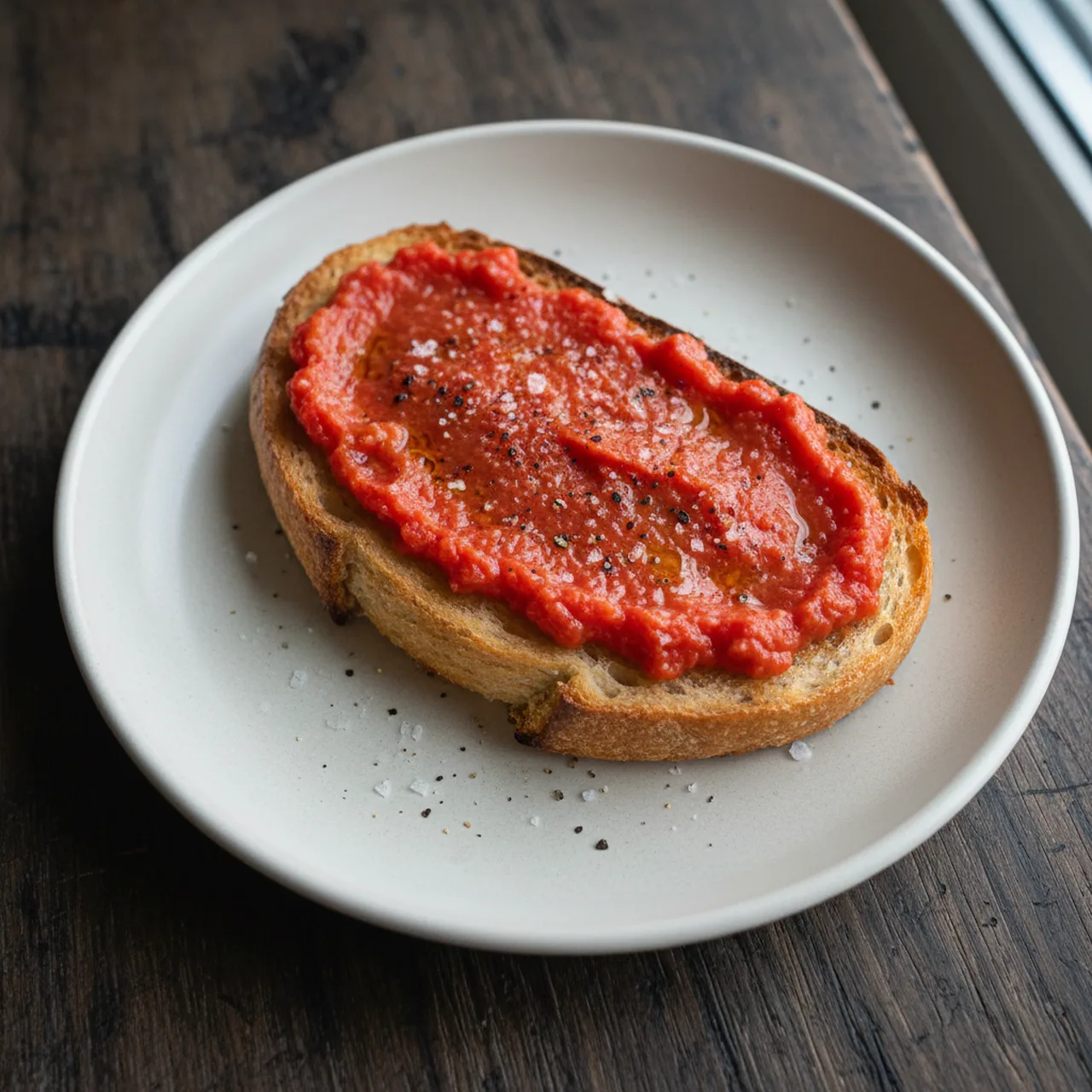 Spanish Pan Con Tomate