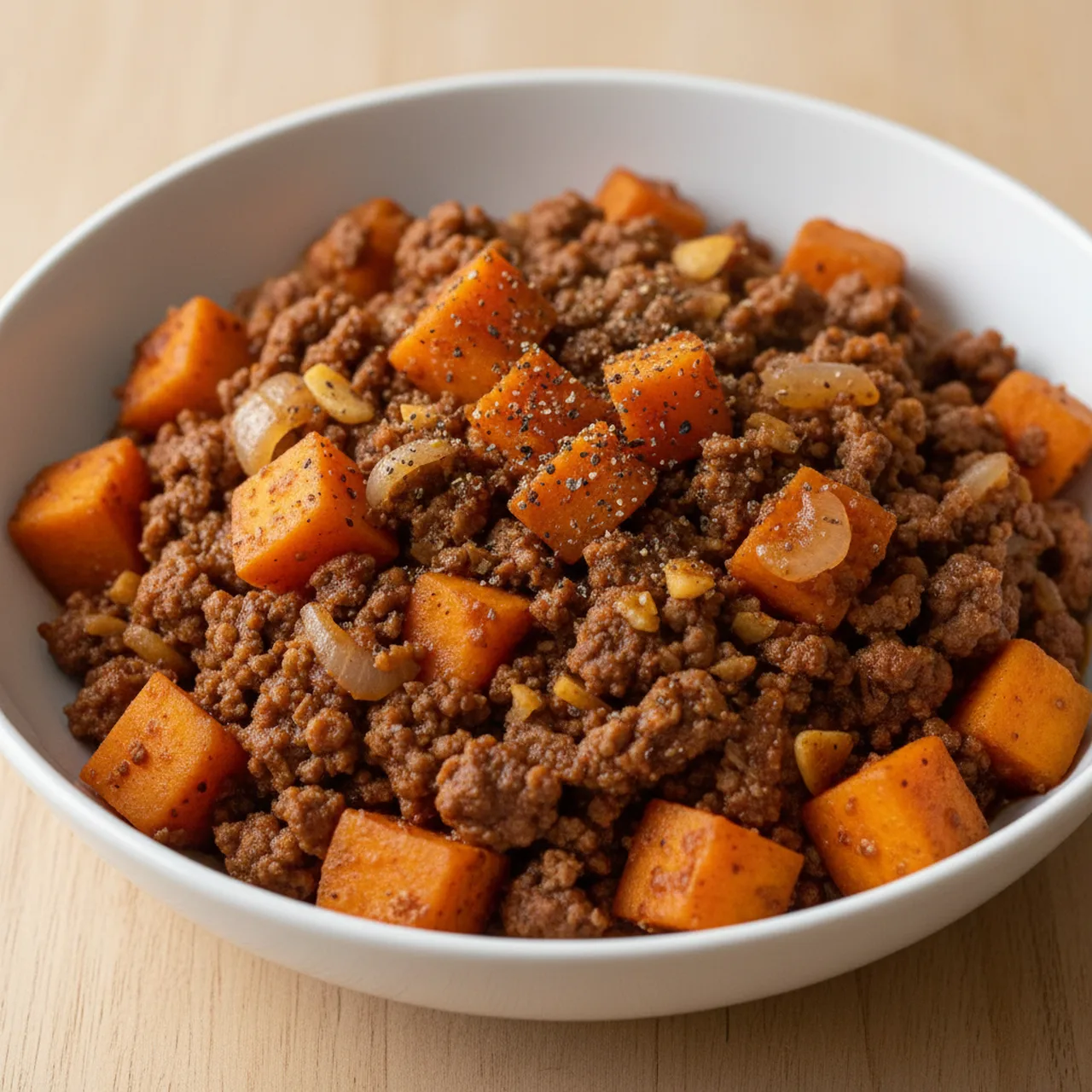 Sweet Potato and Beef Chili