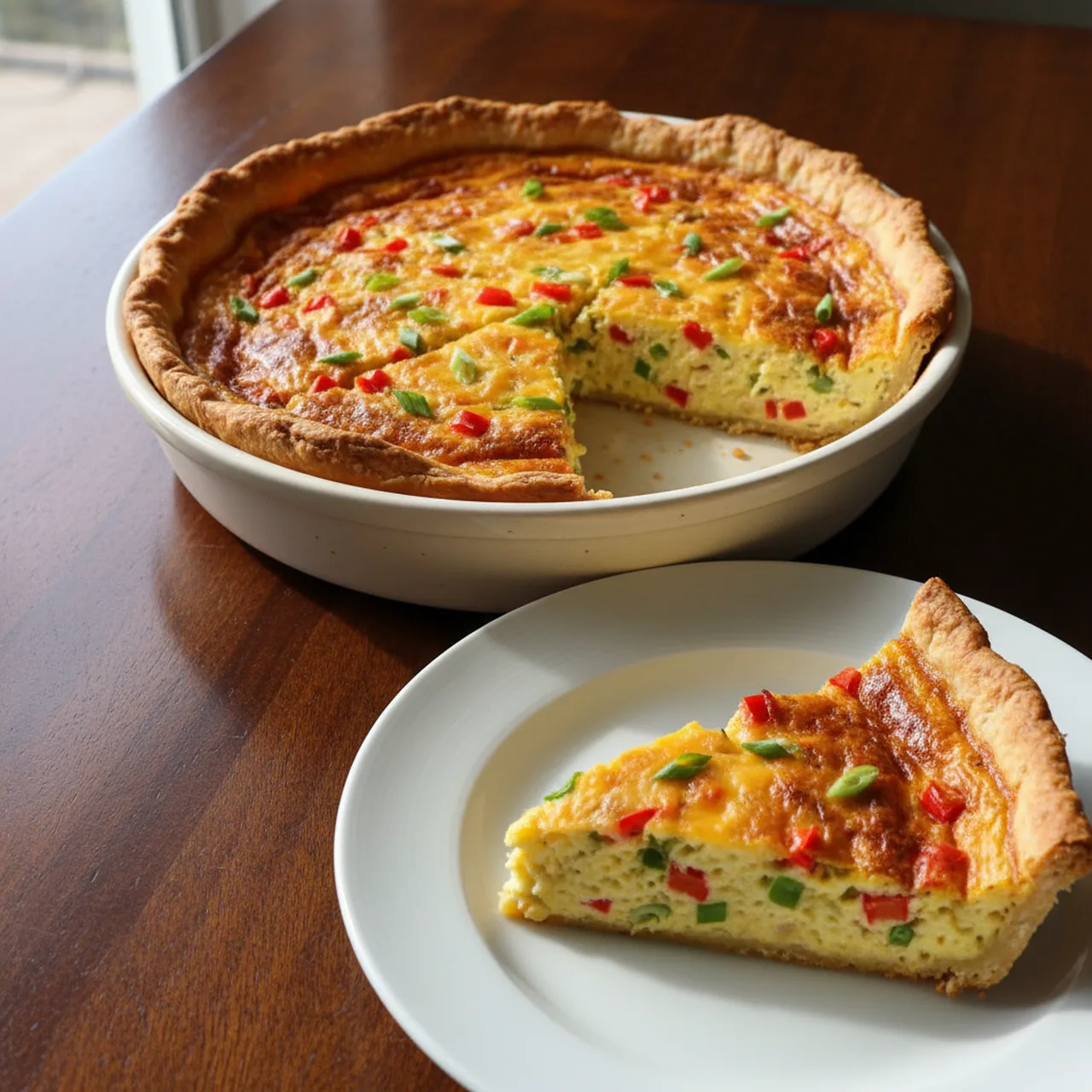 Tortilla Breakfast Quiche