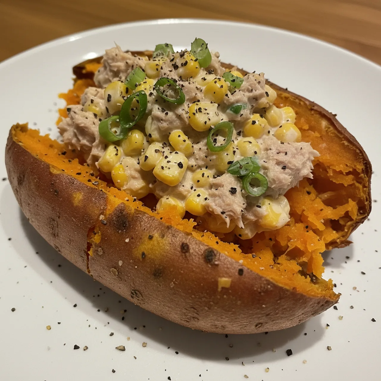 Tuna Jacket Sweet Potato