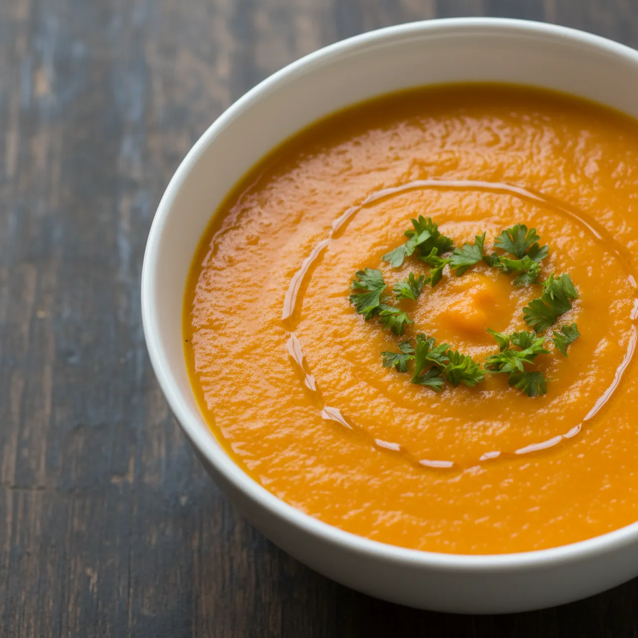 Vegan British Carrot Soup