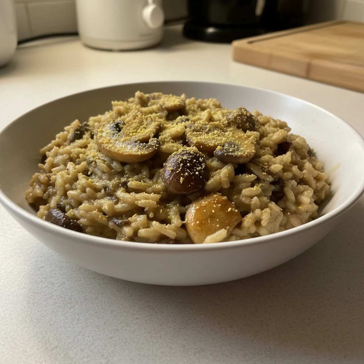 Vegan Mushroom Risotto