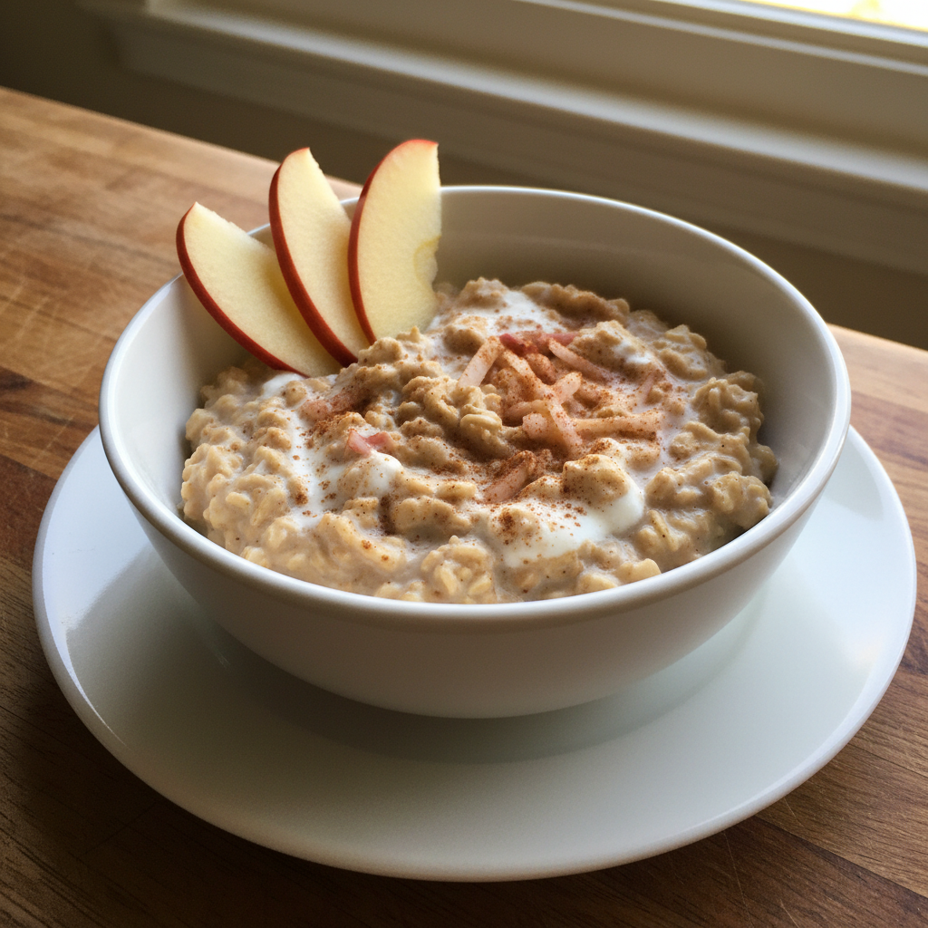 Apple Pie Overnight Oats