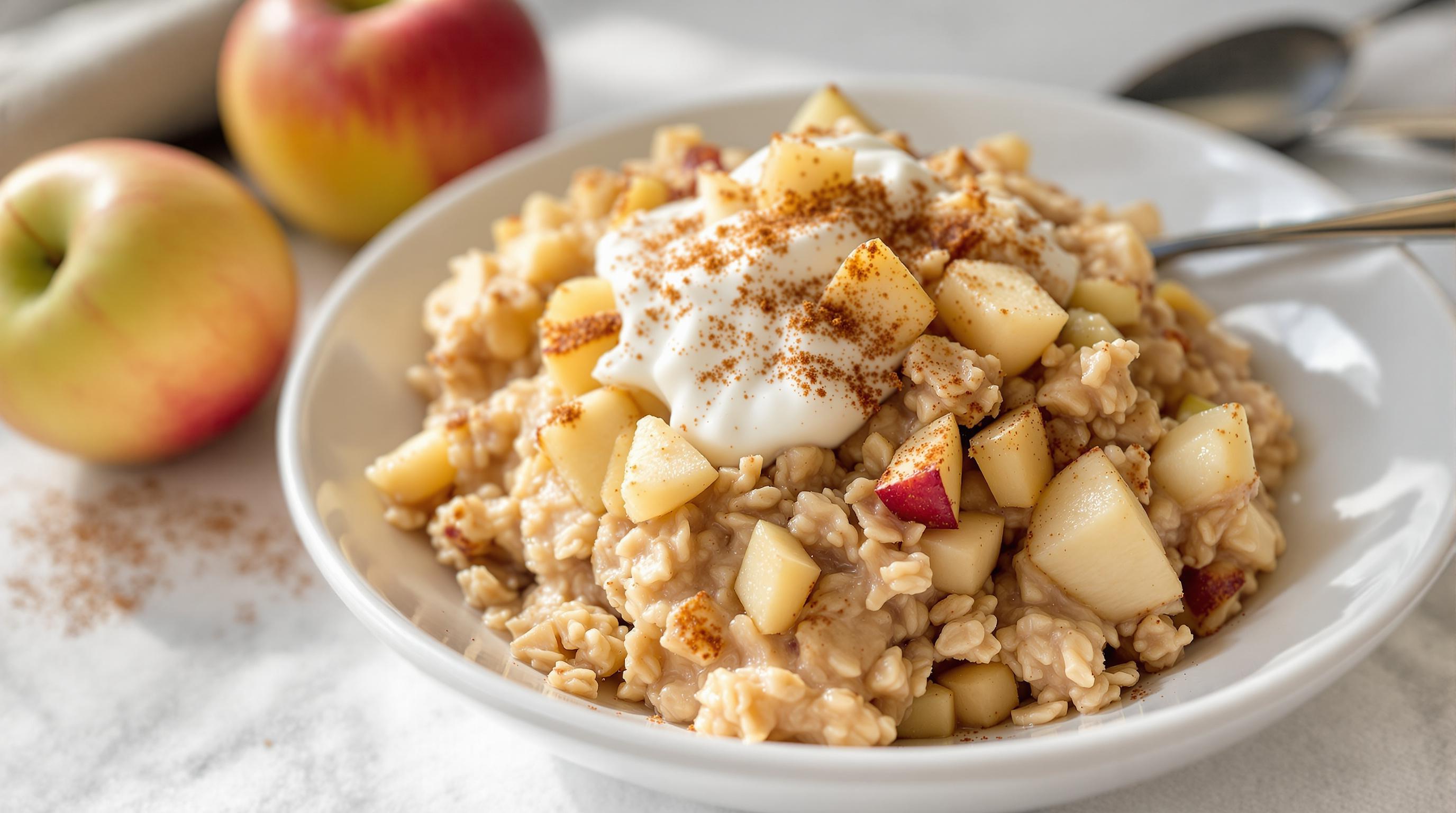 Apple Pie Overnight Oats